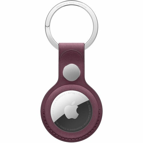 Apple AirTag Key Ring - Stainless Steel - 1 - Mulberry - Durable