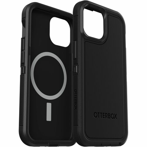 DEFENDER XT MAG IPHONE 13/14/15/16E BLACK PRO PACK - Black-Poly Bag Packaging-6.20 x 3.31 x 0.52 in | 15.76 x 8.42 x 1.32 cm