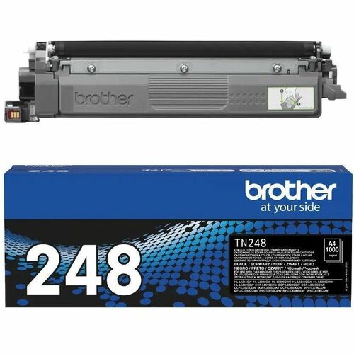 Brother TN-248BK Laserdruck Tonerkartusche - Schwarz - Original - 4er Pack - 1.000 Seiten