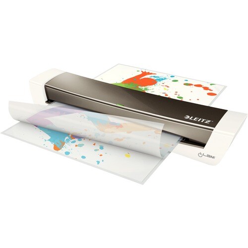 Leitz iLAM Hot Laminator - 320 mm Lamination Width - 0.40 mm Lamination Thickness - Manual Release - 76 mm Height x 128 mm