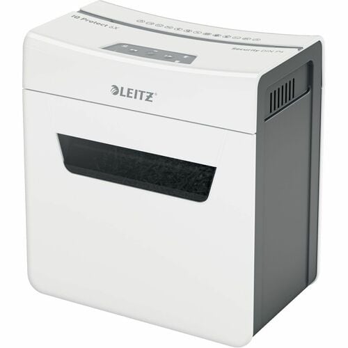 Leitz IQ Protect Premium 6X Paper Shredder - Continuous Shredder - Cross Cut - 6 Per Pass - for shredding Staples, Paper -