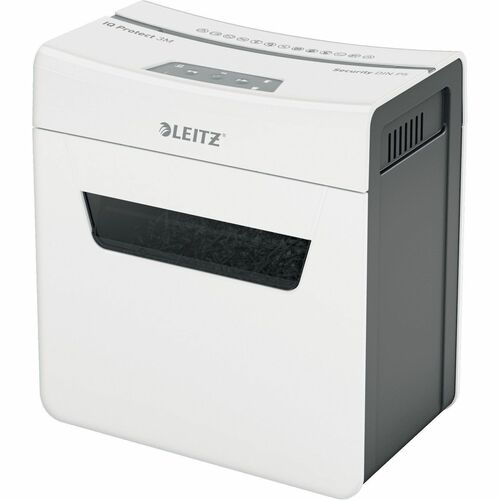 Leitz IQ Protect Premium 3M Paper Shredder - Continuous Shredder - Cross Cut, Micro Cut - 3 Per Pass - for shredding Paper