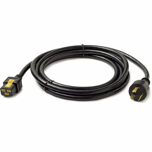 APC by Schneider Electric AP8753 Standard Power Cord - 2.90 m - For PDU - NEMA L6-20P / IEC 60320 C19 - 208 V - Black - 1 