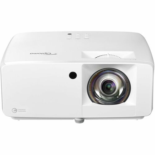 Optoma UHZ35ST 3D Short Throw DLP Projector - 16:9 - Portable - White - High Dynamic Range (HDR) - Front - 480i - 30000 Ho