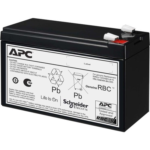 APC by Schneider Electric Replacement Battery Cartridge #176 - 24 V DC - Lead Acid - Hot Swappable
