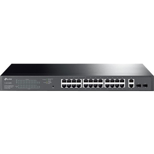 TP-Link EasySmart TL-SG1428PE 28 Puertos Gestionable Conmutador Ethernet - 2 Capa compatible - Modular - 2 Ranuras SFP - 2