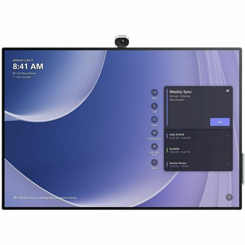 Microsoft Surface Hub 3 All-in-One Computer - Intel Core i5 - 32 GB - 512 GB SSD - 127 cm (50") Touchscreen - Desktop - Pl