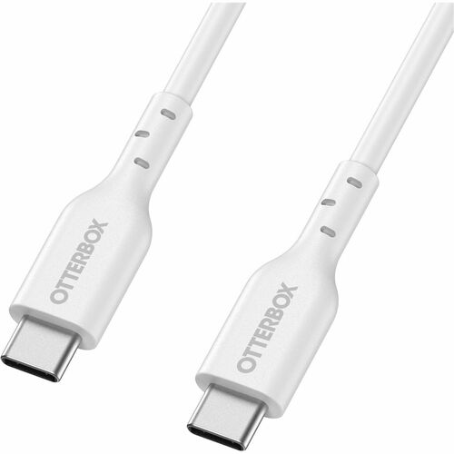 OtterBox 1 m USB-C Cabo de transferência de dados - Cable for Smartphone, Tablet - 480 Mbit/s - Branco