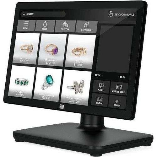 Elo EloPOS Terminal POS - Core i3 3,20 GHz - 8 GB DDR4 SDRAM 256 GB - 55,9 cm (22") LED Ecrã tátil UHD Graphics 630 - LAN 