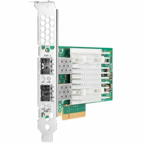 HPE 25-Gigabit-Ethernetkarte für Server - SFP28 - Plug-in-Karte - Niedriges Profil Halterungshöhe - Intel E810-XXVDA4 - 4 