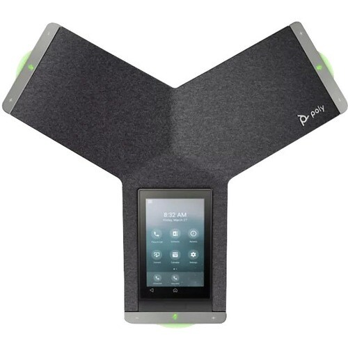 Poly Trio C60 IP会议站 - Wi-Fi, 蓝牙 - VoIP - IEEE 802.11a/b/g/n/ac - 2 x 网络 (RJ-45) - PoE Ports
