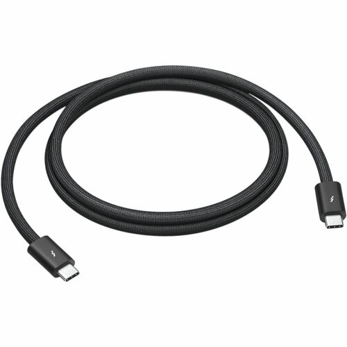 Apple 1 m USB-C 视频/数据传输线缆 - Cable for USB设备, 扩展基座, 硬盘, iPhone, MAC, iPad, iPad Air, iPad mini, iPad Pro, iMac - 40 Gbit/s - 黑