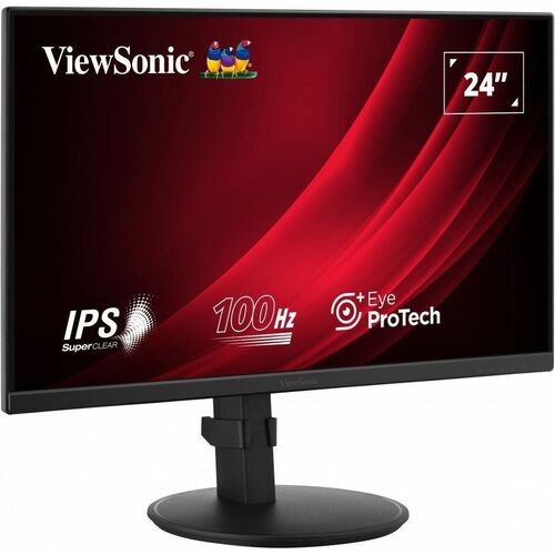 ViewSonic VG2408A-MHD 24" Class Full HD LED Monitor - 16:9 - 60.5 cm (23.8") Viewable - SuperClear IPS - LED Backlight - 1