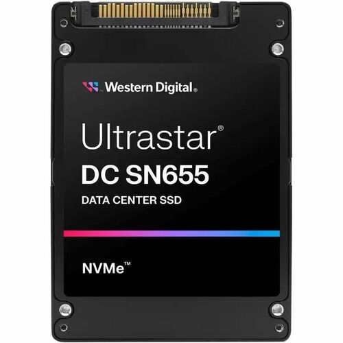 WD Ultrastar DC SN655 WUS5EA138ESP7E1 3.84 TB Solid State Drive - U.3 15 mm Internal - PCI Express NVMe (PCI Express NVMe 