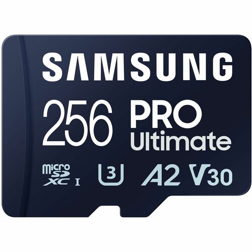 Carte micro SD SBmsung PRO Ultimate UHS-I 256 Go, MB-MY256SB/WW, vitesse jusqu'à 200 Mo/s, garantie 10 ans, lecteur USB