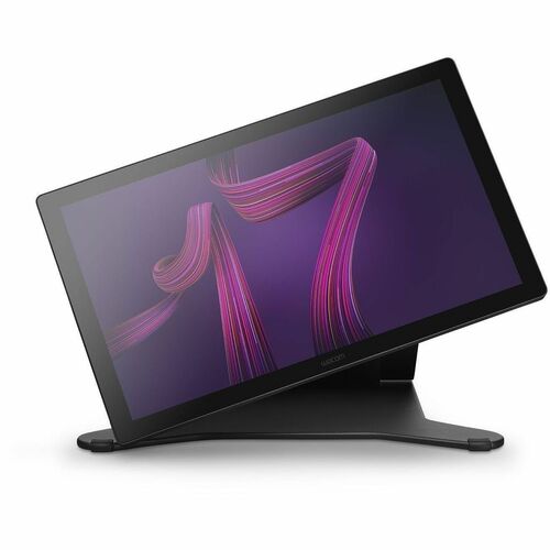 Wacom Tablet PC Stand - Up to 43.2 cm (17") Screen Support - 27.3 cm Height x 40 cm Width - Black - For Tablet - Flexible