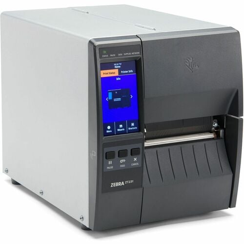TT Printer ZT231R 4 203 dpi Thermal Transfer Tear UK/AU/JP/EU Cords USB Serial Ethernet BTLE USB Host RFID Global except U