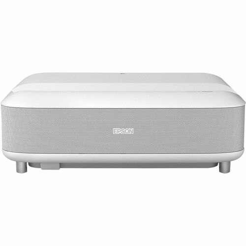 Epson EpiqVision Ultra EH-LS650W Ultra Short Throw 3LCD Projector - 16:9 - White - High Dynamic Range (HDR) - Front - 2,50