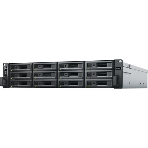 Synology RX1223RP Drive Enclosure - Mini-SAS Host Interface - 2U Rack-mountable - Hot Swappable Bays - 12 x HDD Supported 