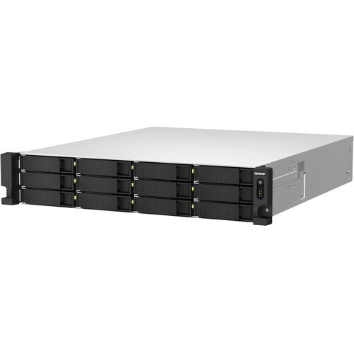 QNAP TS-h1887XU-RP-E2336-32G SAN/NAS Storage System - 1 x Intel Xeon E-2336 Hexa-core (6 Core) 2.90 GHz - 18 x HDD Support