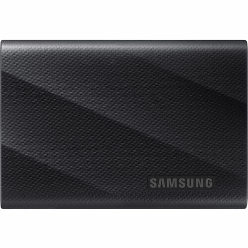  SSD Externe T9 Samsung 4To Noir MU-PG4T0B/EU, vitesse de lecture jusqu'à 2000 Mo/s, résiste aux chutes jusqu'à 3m