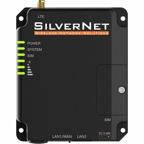 SilverNet iSITE Lite 1 SIM Ethernet, Cellular Modem/Wireless Router - 4G - LTE - 1 x Network Port - 1 x Broadband Port - F