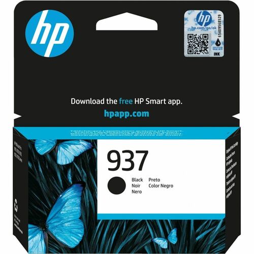 HP 937 Original Inkjet Ink Cartridge - Black Pack