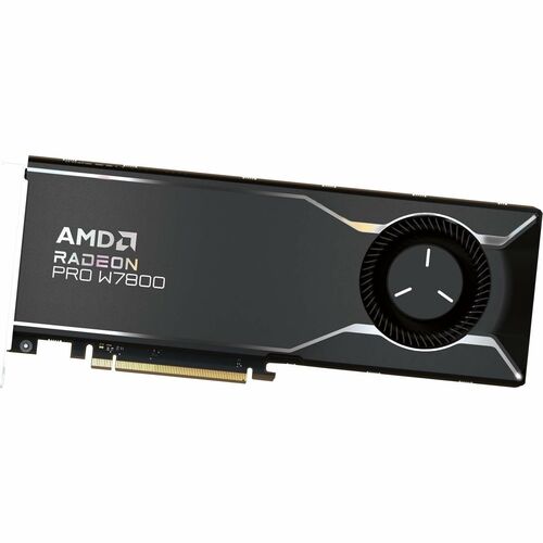 AMD Radeon Pro W7800 显卡 - 32 GB GDDR6 - 全高度 - 7680 x 4320 - 256 位 总线宽度 - PCI Express 4.0 x16 - DP接口 - 3 x DisplayPort - 1 