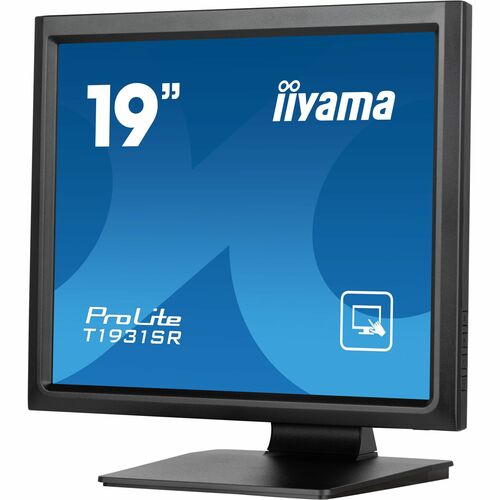 iiyama ProLite T1931SR-B1S 19 Zoll Class LED-Touchscreen-Monitor - 5:4 Format - 14 ms Reaktionszeit - 48,3 cm (19 Zoll) Vi