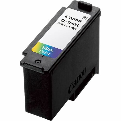 Canon CL-586XL Original High (XL) Yield Inkjet Ink Cartridge - Return Program - Cyan, Magenta, Yellow Pack - 300 Pages