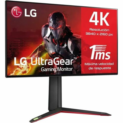 LG UltraGear 27GP95RP-B 27" (68.6 cm) Class 4K UHD Gaming LCD Monitor - 16:9 - Matte Black - 27" (68.6 cm) Viewable - Nano