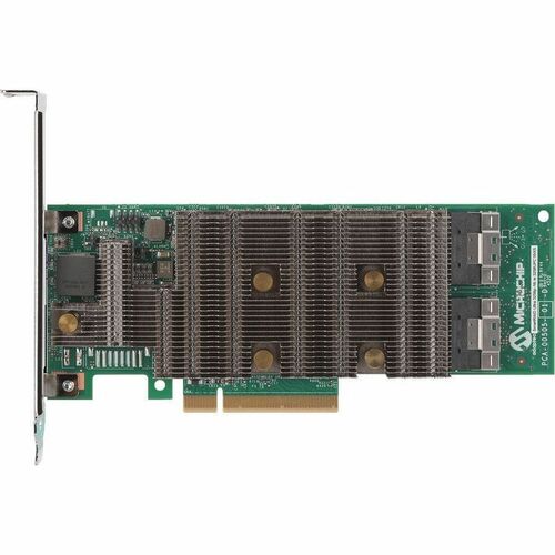 Microchip SmartRAID 3252-8i /e SAS/SATA/NVMe Controller - 24Gb/s SAS - PCI Express 4.0 x8 - 2 GB - Low-profile - Plug-in C