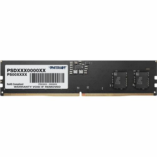 Patriot Memory Signature Line 8GB DDR5 SDRAM Memory Module - 8 GB (1 x 8GB) - DDR5-5200/PC5-41600 DDR5 SDRAM - 5200 MHz - 