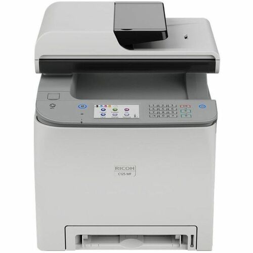 Ricoh C125 MF Laser Multifunction Printer - Color - Copier/Fax/Printer/Scanner - 26 ppm Color Print - 2400 x 600 dpi Print