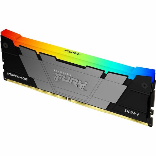 Kingston FURY Renegade 8GB DDR4 SDRAM Memory Module - For Motherboard - 8 GB (1 x 8GB) - RGB - DDR4-3600/PC4-28800 DDR4 SD