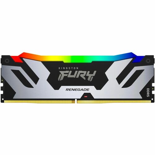 Kingston FURY Renegade 32GB DDR4 SDRAM Memory Module - For Motherboard - 32 GB (1 x 32GB) - RGB - DDR5-6400/PC5-51200 DDR5