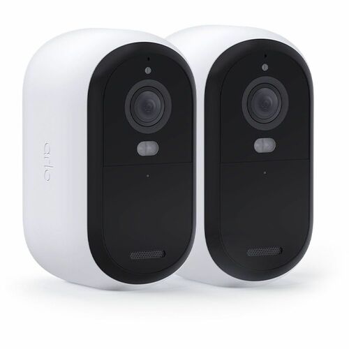 Arlo Essential Outdoor 2K Surveillance Camera - Colour - 2 - White - Colour Night Vision - 2560 x 1440 - Weather Resistant