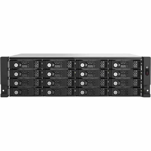QNAP TL-R1600PES-RP Laufwerksgehäuse SATA/600, SATA/300 - PCI Express Host Interface - 3U Rackmount - Hot-Swapping-fähige 