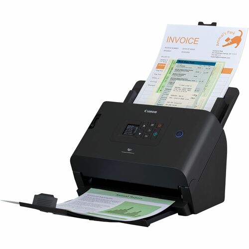 Canon imageFORMULA DR-S250N Sheetfed Scanner - 600 dpi Optical - 24-bit Color - 8-bit Grayscale - 50 ppm (Mono) - 50 ppm (