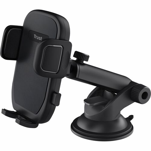 Support Téléphone Portable Trust Runo - 115 mm x 80 mm x 60 mm x - Acrylonitrile butadiène styrène (ABS), Plastique - Noir