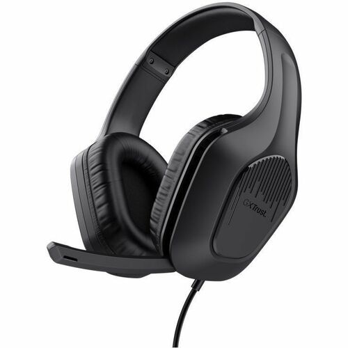 Casque de jeu Trust Gaming Zirox 415 - Filaire - Design Supra-auriculaire, Par dessus l'Oreille - Stéréo - Couleur Noir - 