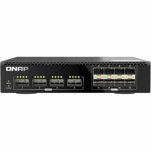 QNAP QSW-M7308R-4X Manageable Ethernet Switch - 25 Gigabit Ethernet, 100 Gigabit Ethernet - 25GBase-X, 100GBase-X - 2 Laye