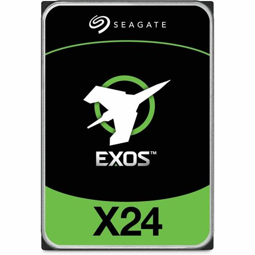 Seagate Exos X24 ST24000NM001H 24 TB Disco rígido - 3,5" Interno - SATA (SATA/600) - Gravação magnética convencional (CMR)