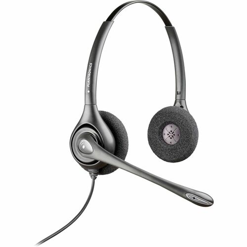 Poly SupraPlus HW261N Wired Over-the-head Stereo Headset - TAA Compliant - Binaural - Supra-aural