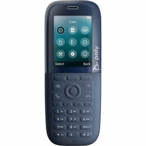 Poly Rove B2 DECT Phone Base Station - Black - 300 m Range - 20 x Handset Supported - 20 Simultaneous Calls