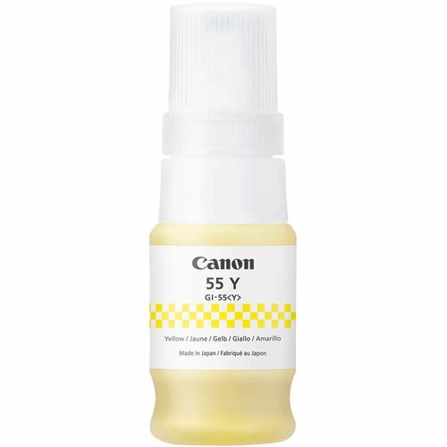 Canon GI-55Y Original Standard Yield Inkjet Ink Cartridge - Return Program - Yellow Pack - 3000 Pages