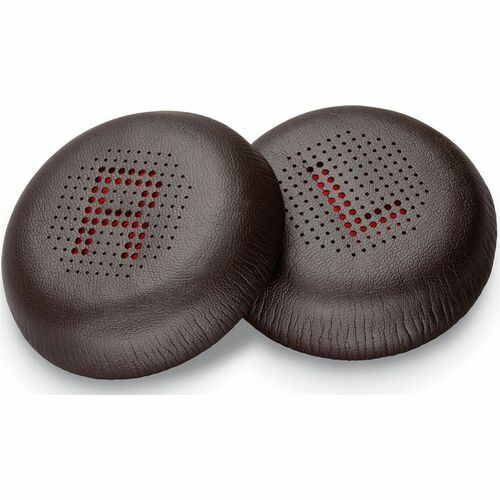 Poly Ear Cushion - Espresso - Leatherette - 2 Piece