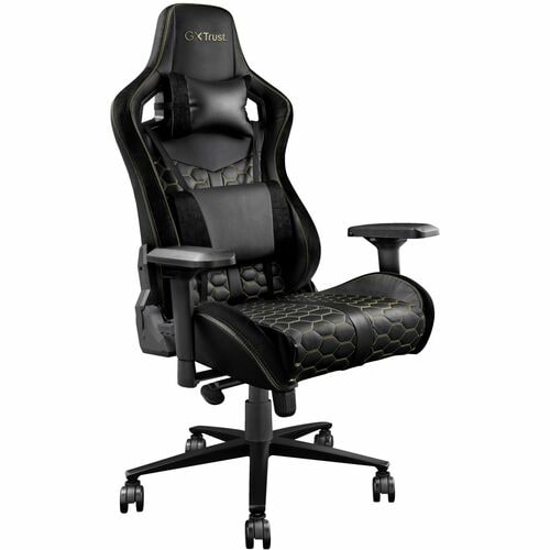 Fauteuil Gaming Trust Gaming GXT 712 - Métal, Mousse de Haute Densité (HDF), Nylon, Plastique - Noir