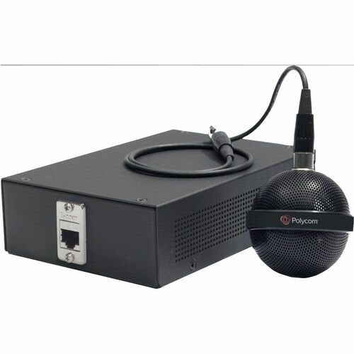 MicrophonePoly - Filaire - duplex intégral - Blanc - 80 Hz à 20 kHz -40 dB - Fixation au plafond