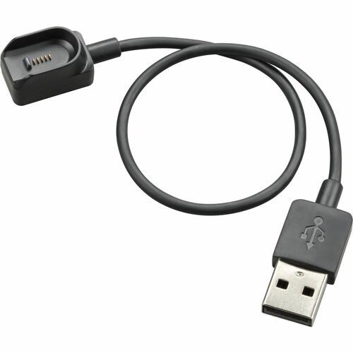Poly Wired Cradle - Charging Capability - USB Type A - Black